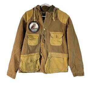FREEWHEELERS TIMBER BEAST TIMBER BEAST Coat 40 DARK BROWN CAMEL men